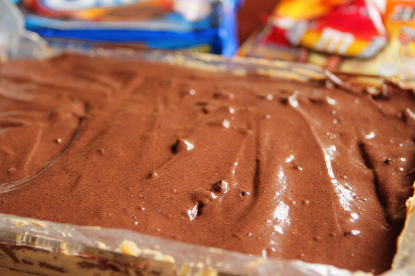 Ultimate Halloween Peanut Butter Oreo Brownie Bar