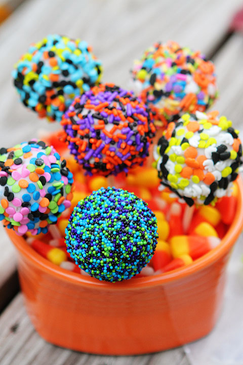 Halloween Cookie Dough Pops Tutorial