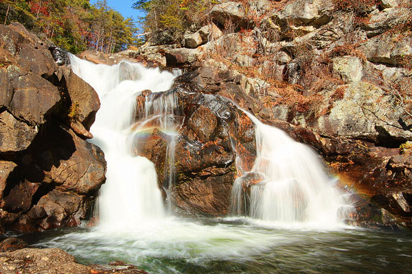 Blue Ridge, Georgia Fall Weekend Getaway. Hiking, Cabins & Waterfalls.