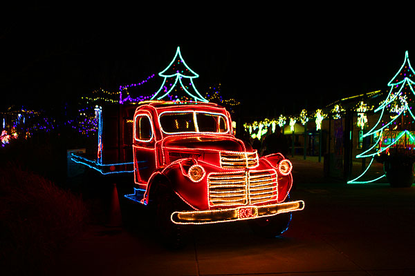 Holiday River of Lights in Albuquerque, New Mexico