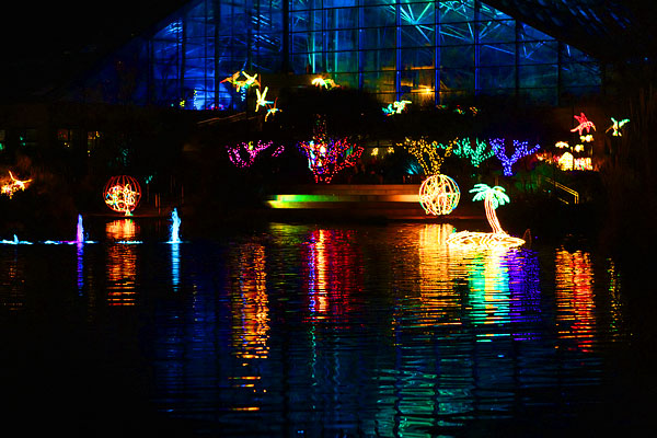 Holiday River of Lights in Albuquerque, New Mexico