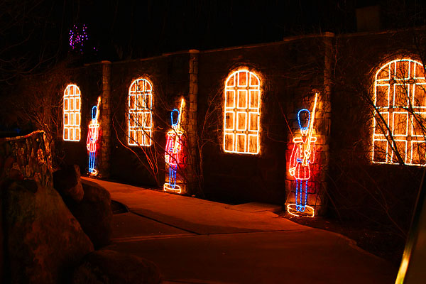 Holiday River of Lights in Albuquerque, New Mexico
