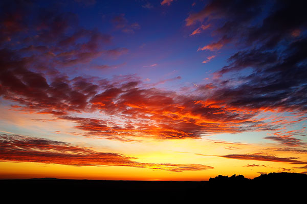 Volcano Sunset | Albuquerque, New Mexico