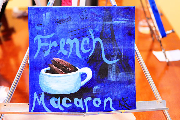 Chocolate Taste Testing and Macaron Social Painting Party