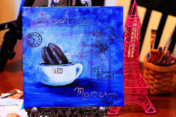 Chocolate Taste Testing and Macaron Social Painting Party