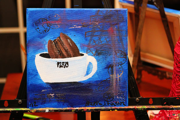 Chocolate Taste Testing and Macaron Social Painting Party