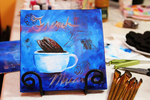 Chocolate Taste Testing and Macaron Social Painting Party