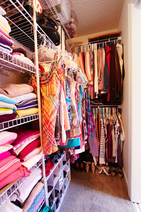 Closet Makeover Organization