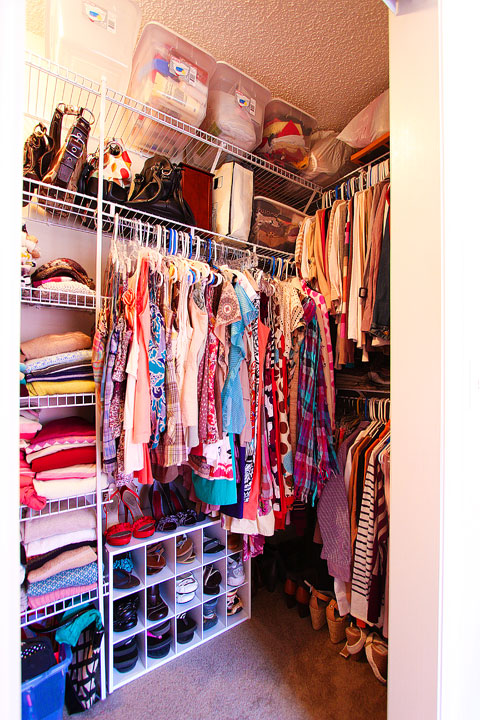 Closet Makeover Organization