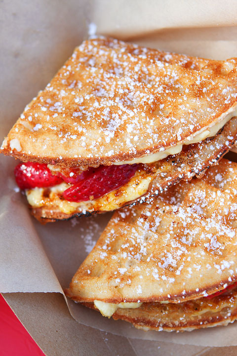 Bruxie Gourmet Waffle Sandwiches in Orange, California