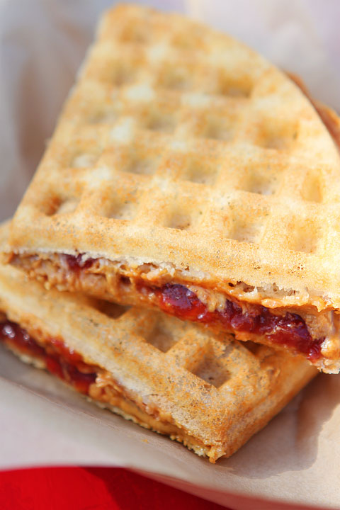 Bruxie Gourmet Waffle Sandwiches in Orange, California