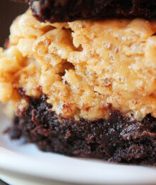 Image of Peanut Butter Rice Krispie Brownies