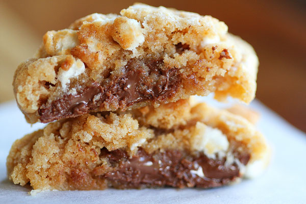 Gooey S'mores Cookies