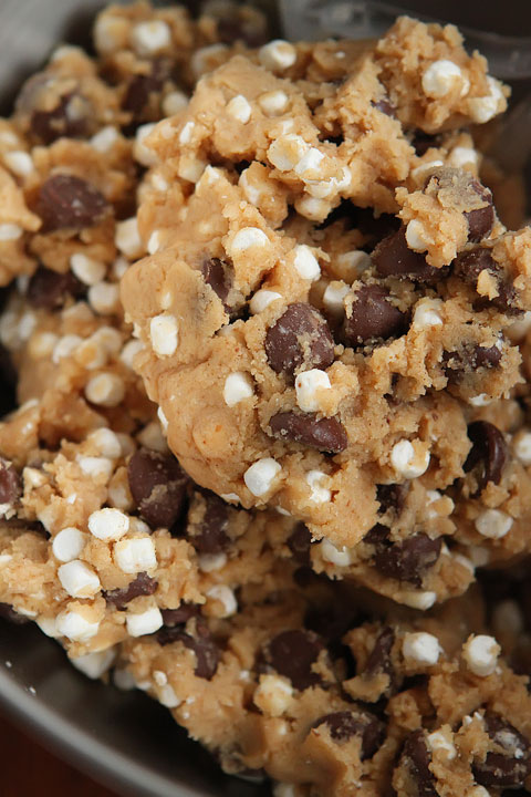 Image of Dough for Gooey S'mores Cookies