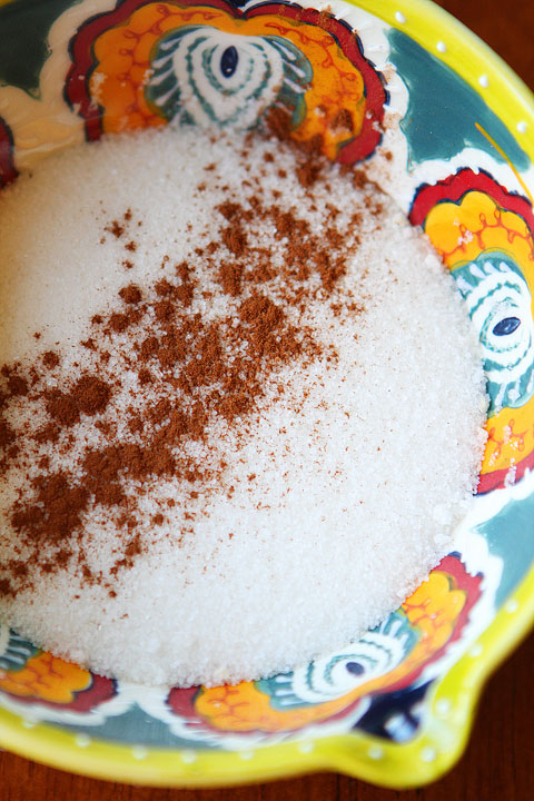 Cinnamon Sugar for Easy Peanut Butter Cookies Recipe