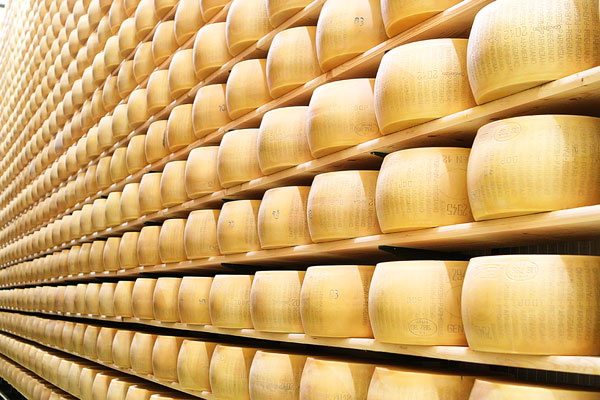 Parmigiano Reggiano Taste-Testing at Casearia Sant'Anna