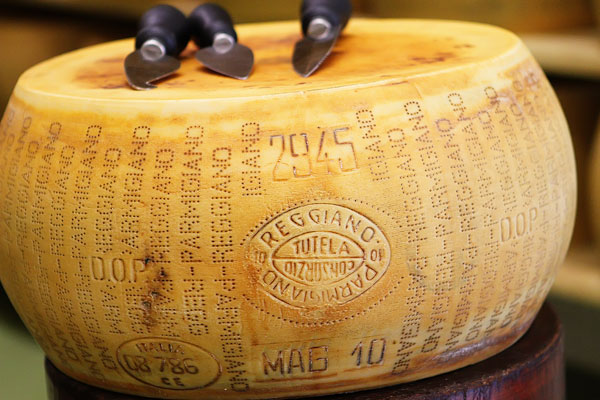 Parmigiano Reggiano Taste-Testing at Casearia Sant'Anna