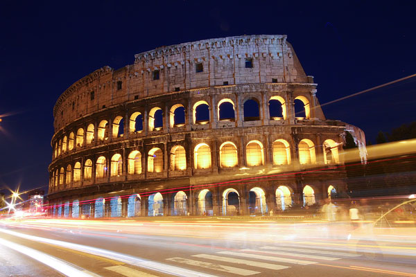 Rome at Night, Italy