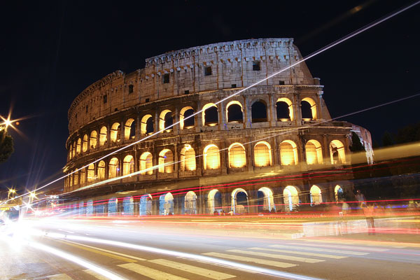 Rome at Night, Italy