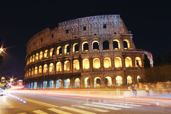 Rome at Night, Italy