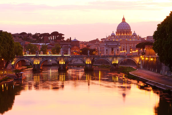 Rome at Night, Italy