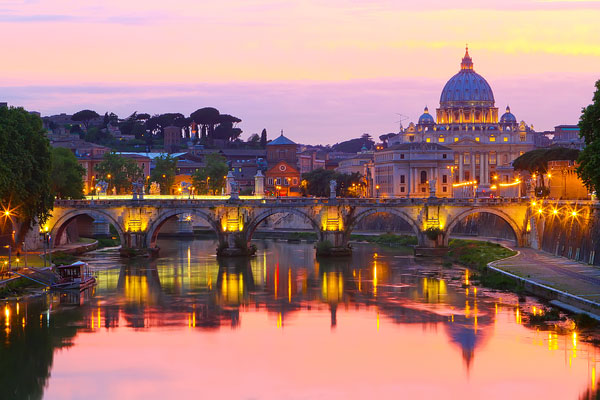 Rome at Night, Italy