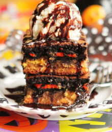 Image of the Ultimate Halloween Brownie Bars