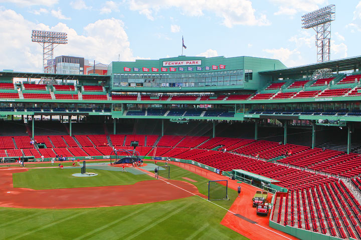 Atlanta Braves vs Boston Red Sox at Fenway Park 2012