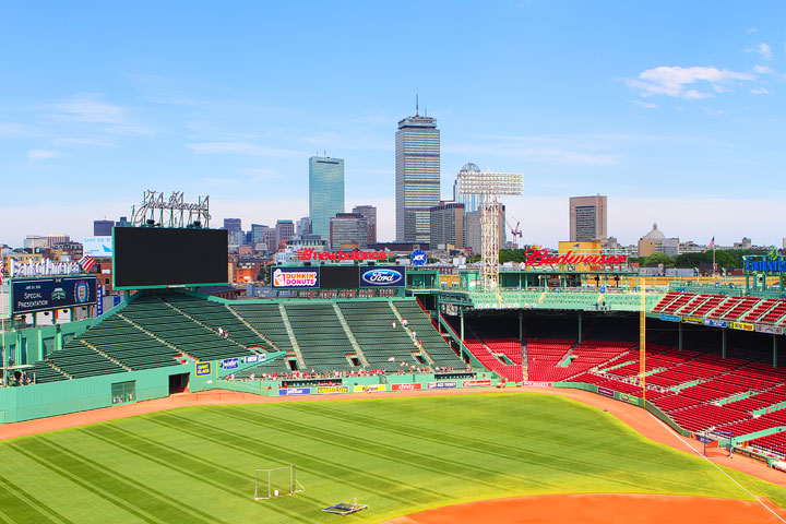 Atlanta Braves vs Boston Red Sox at Fenway Park 2012