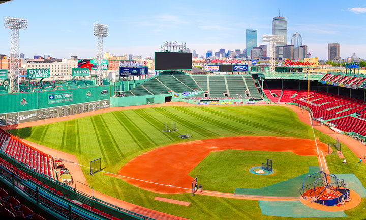 Atlanta Braves vs Boston Red Sox at Fenway Park 2012