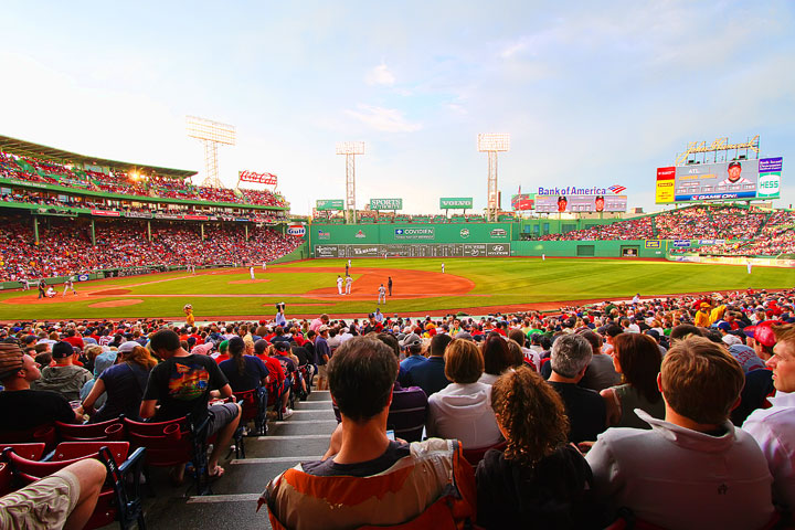 Atlanta Braves vs Boston Red Sox at Fenway Park 2012