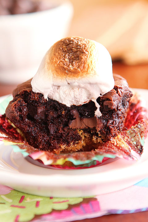 Image of a S'mores Cupcake