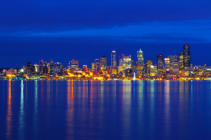 Best View of Seattle Space Needle and Skyline