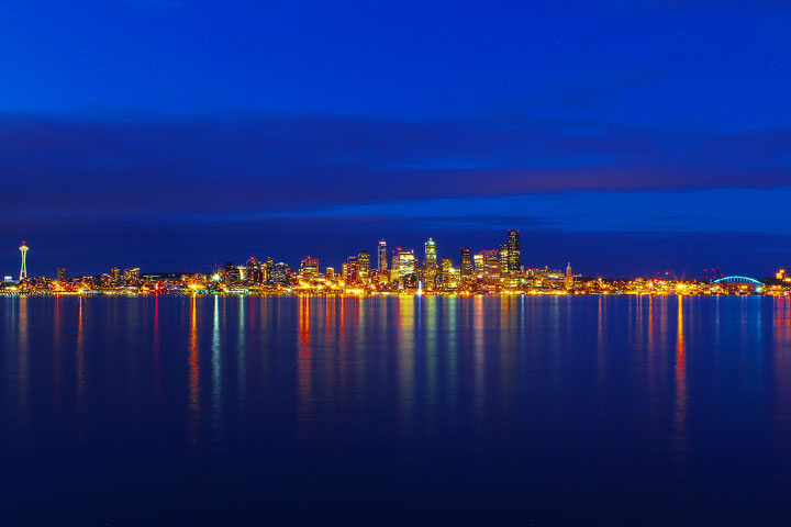 Best View of Seattle Space Needle and Skyline