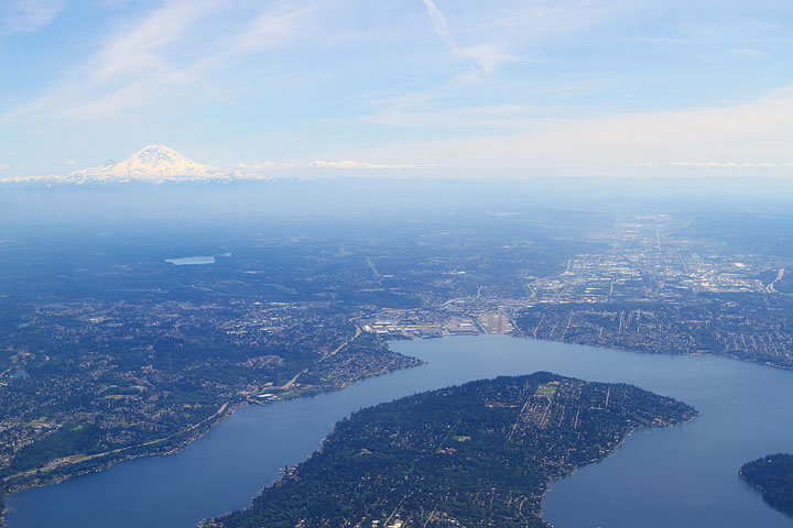 Best View of Seattle Space Needle and Skyline