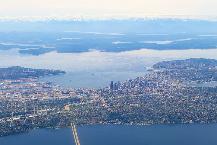 Best View of Seattle Space Needle and Skyline