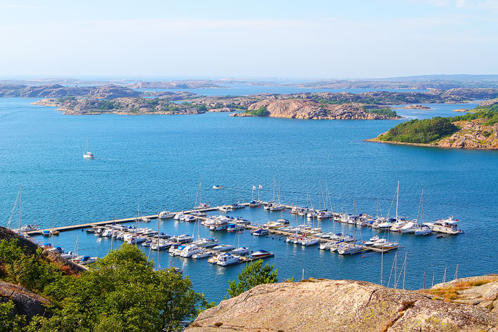 Fjallbacka, a colorful fishing Village along the west coast of Sweden