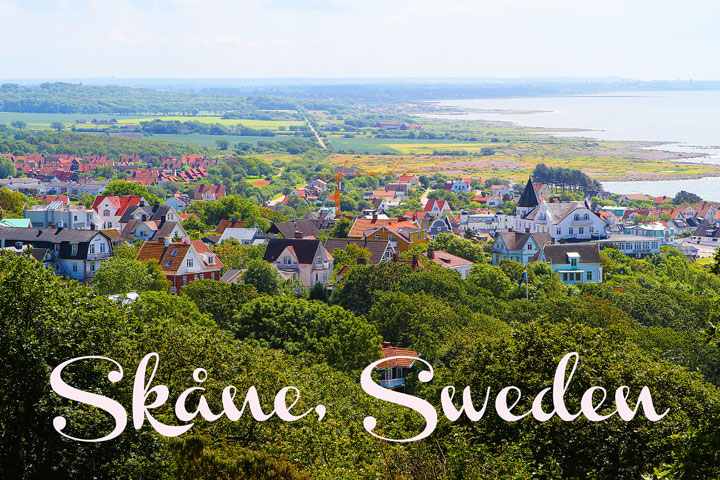 Beautiful countryside region of Skåne, Sweden