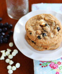 Image of Cinnamon Blueberry Biscoff Breakfast Cookies