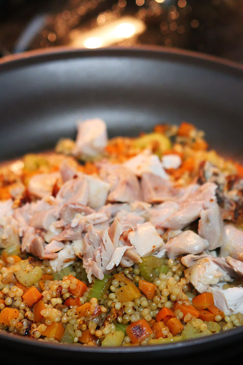 Easy Chicken and Couscous Skillet Dinner