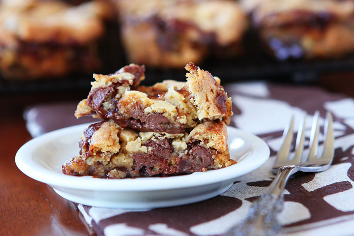 Ganache Stuffed Banana Pudding Cookie Muffins