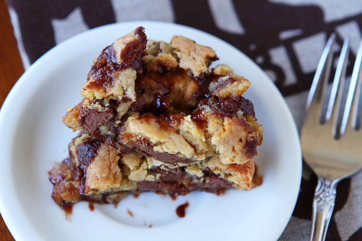 Ganache Stuffed Banana Pudding Cookie Muffins