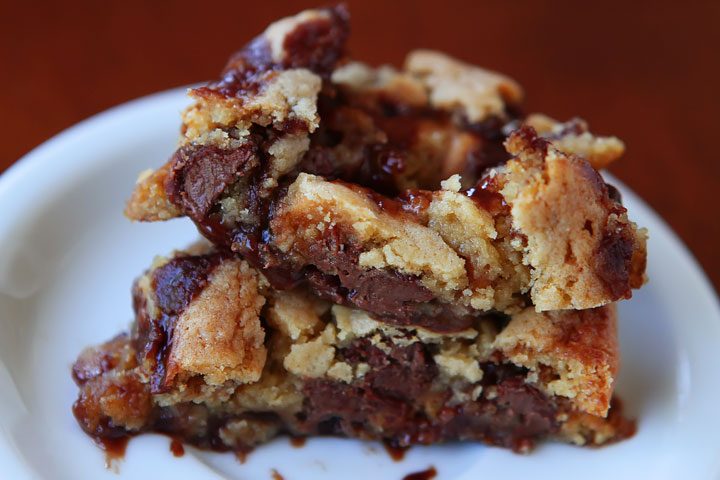 Image of Ganache Stuffed Banana Pudding Cookie Muffins