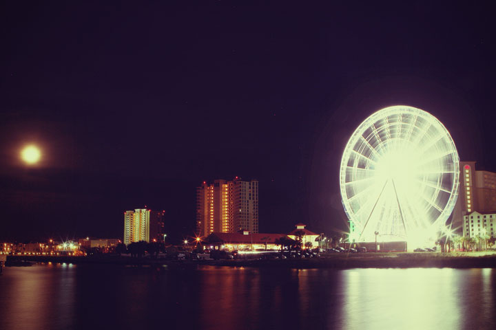 Pensacola 360 Boardwalk at Night