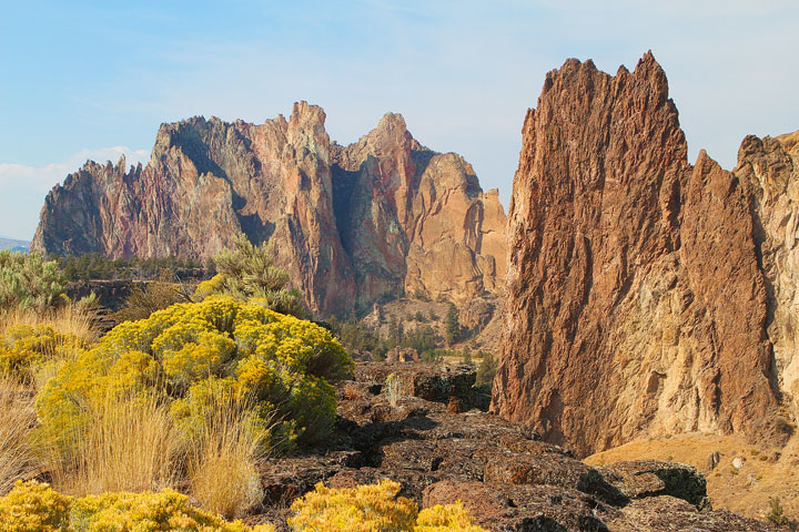 Smith Rock State Park in Bend, Oregon