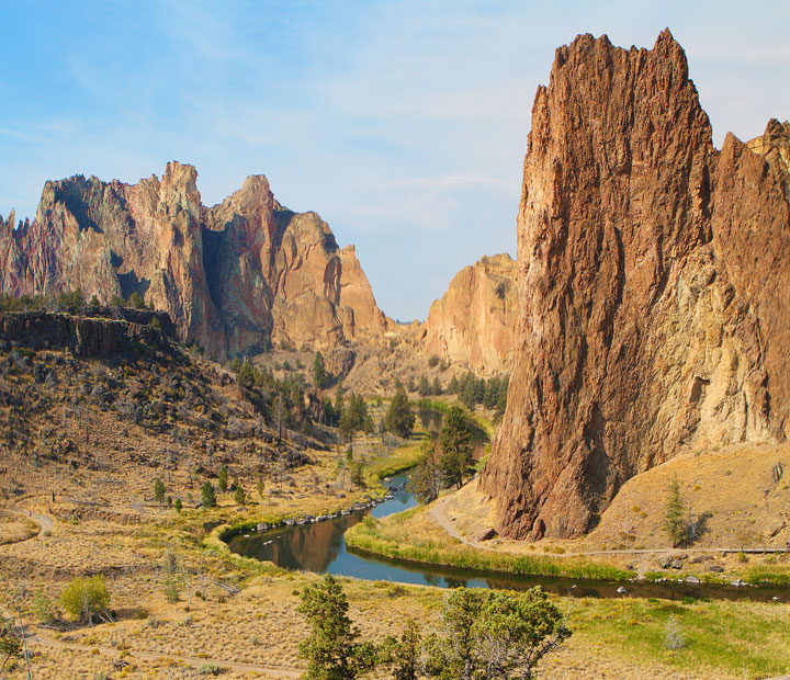 Smith Rock State Park in Bend, Oregon