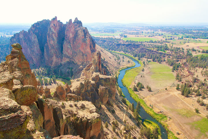 Smith Rock State Park in Bend, Oregon