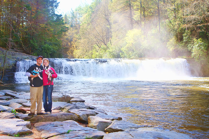 Hooker Falls in Dupont State Forest