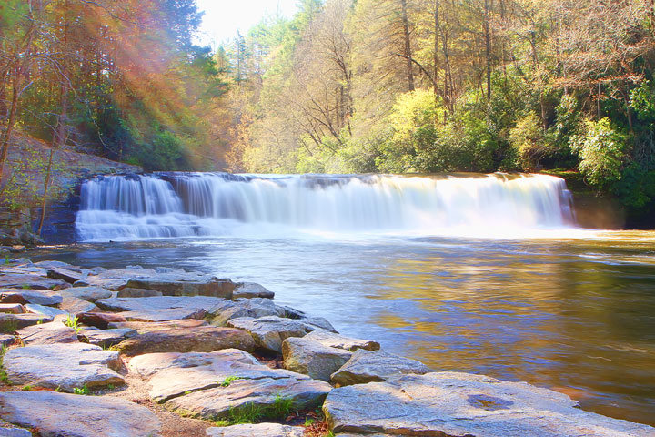 Hooker Falls in Dupont State Forest