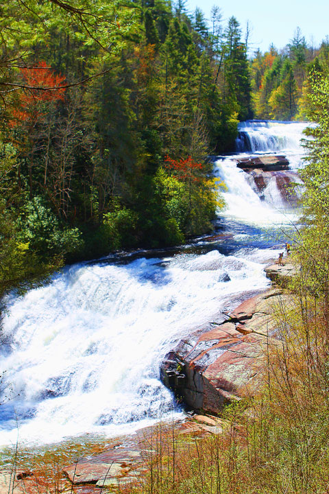Triple Falls in Dupont State Forest